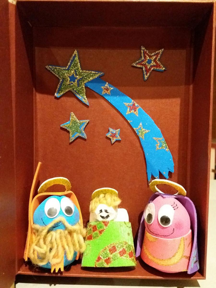 Belén de Rafael Avisbal para la exposición de belenes del Colegio Academia Santa Teresa // A. MEDINA