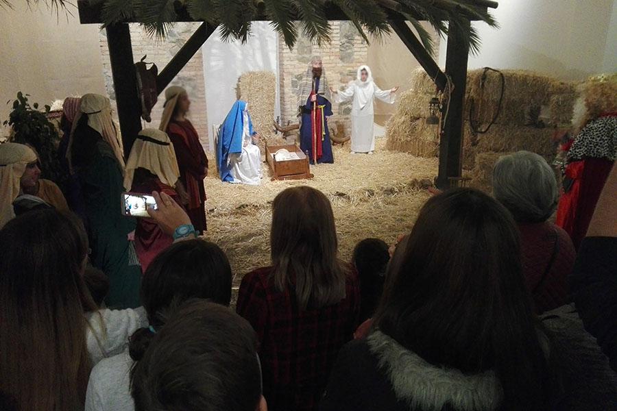 Escena del Belén Viviente Diocesano. A. MORENO