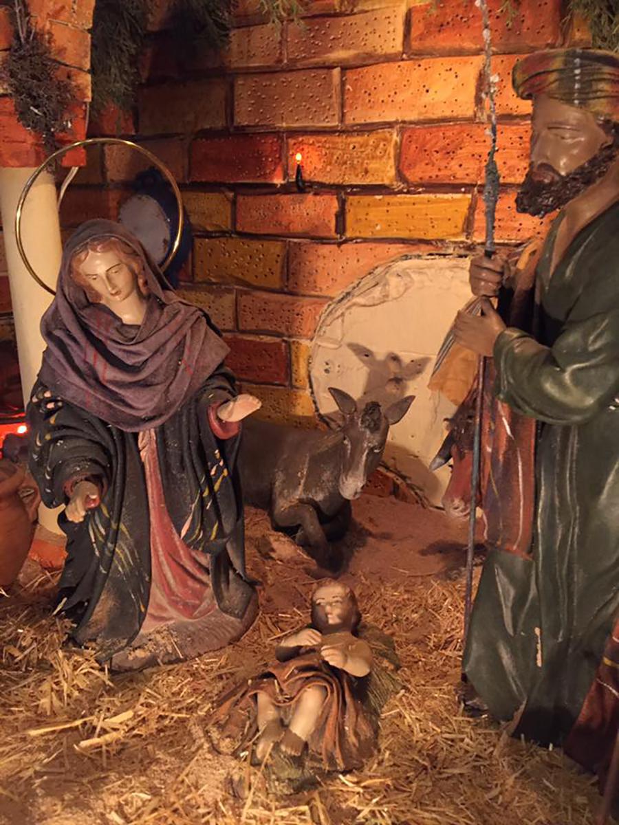 Belén de la parroquia de Santa María de la Amargura // J. M. BACALLADO