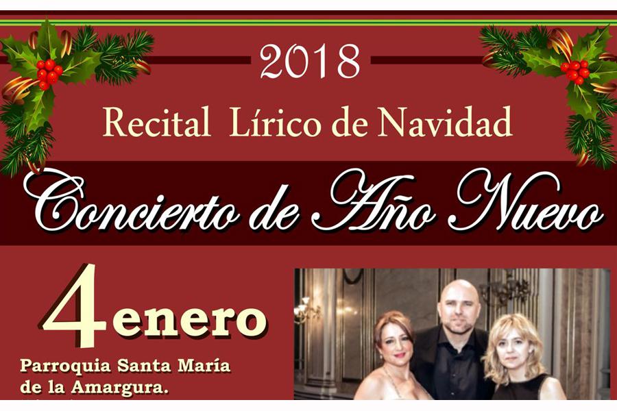 Concierto de Año Nuevo en la parroquia de la Amargura