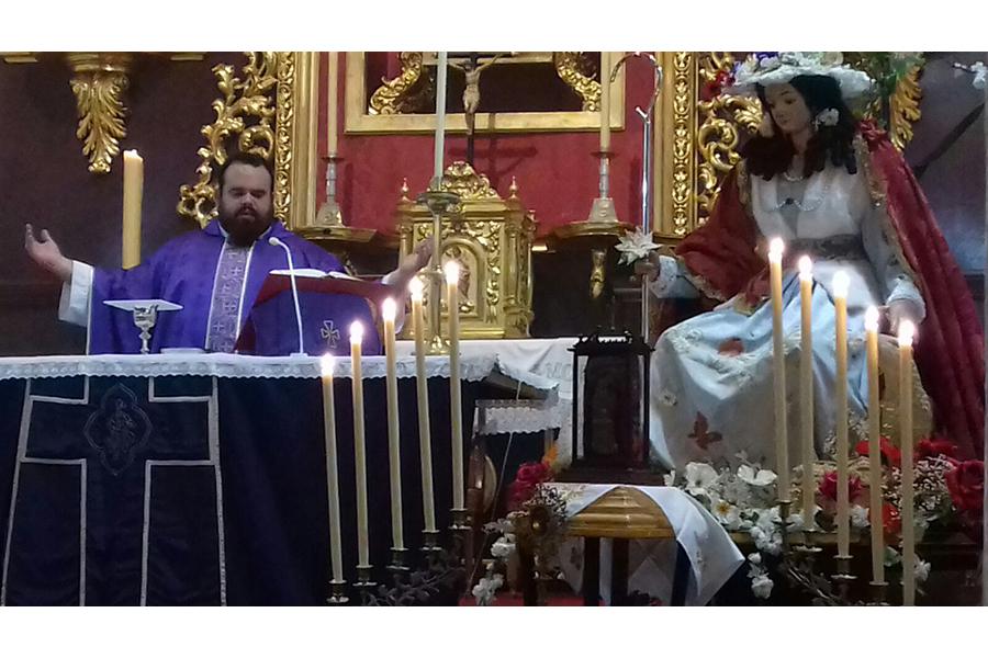 Regresa el relicario del beato Diego José de Cádiz a Ardales