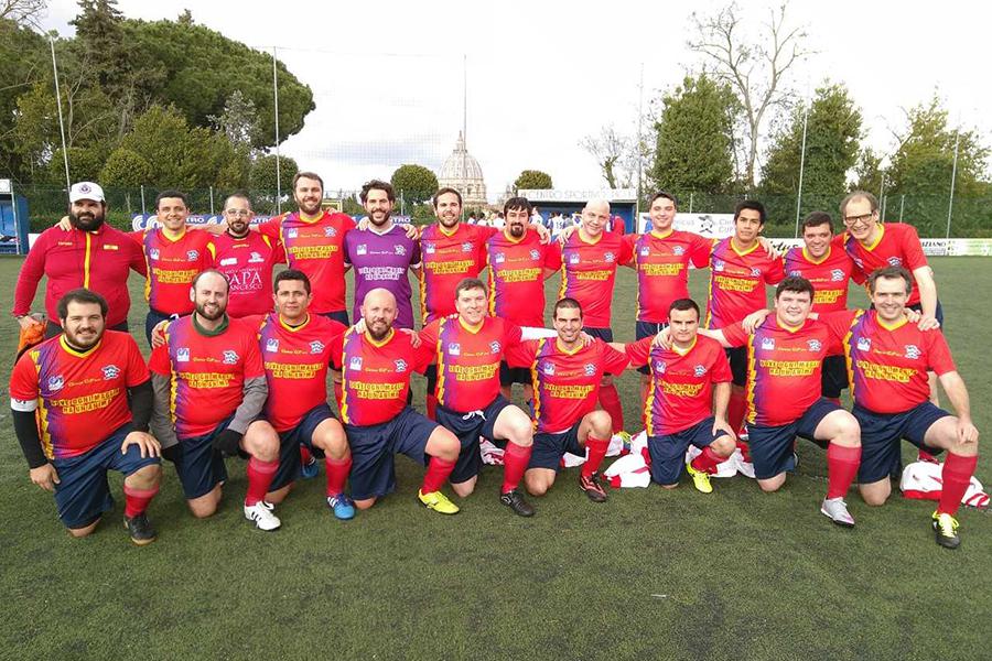 El Colegio Español concluye con gozo su paso por la Clericus Cup 2018