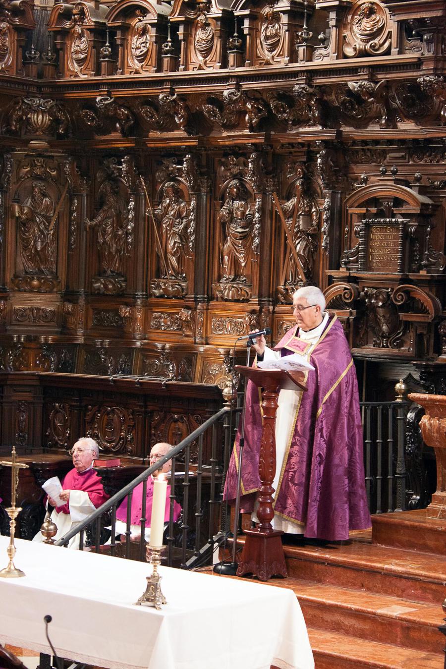 Cabildo del Perdón. Miércoles Santo en la Catedral de Málaga // M. ZAMORA