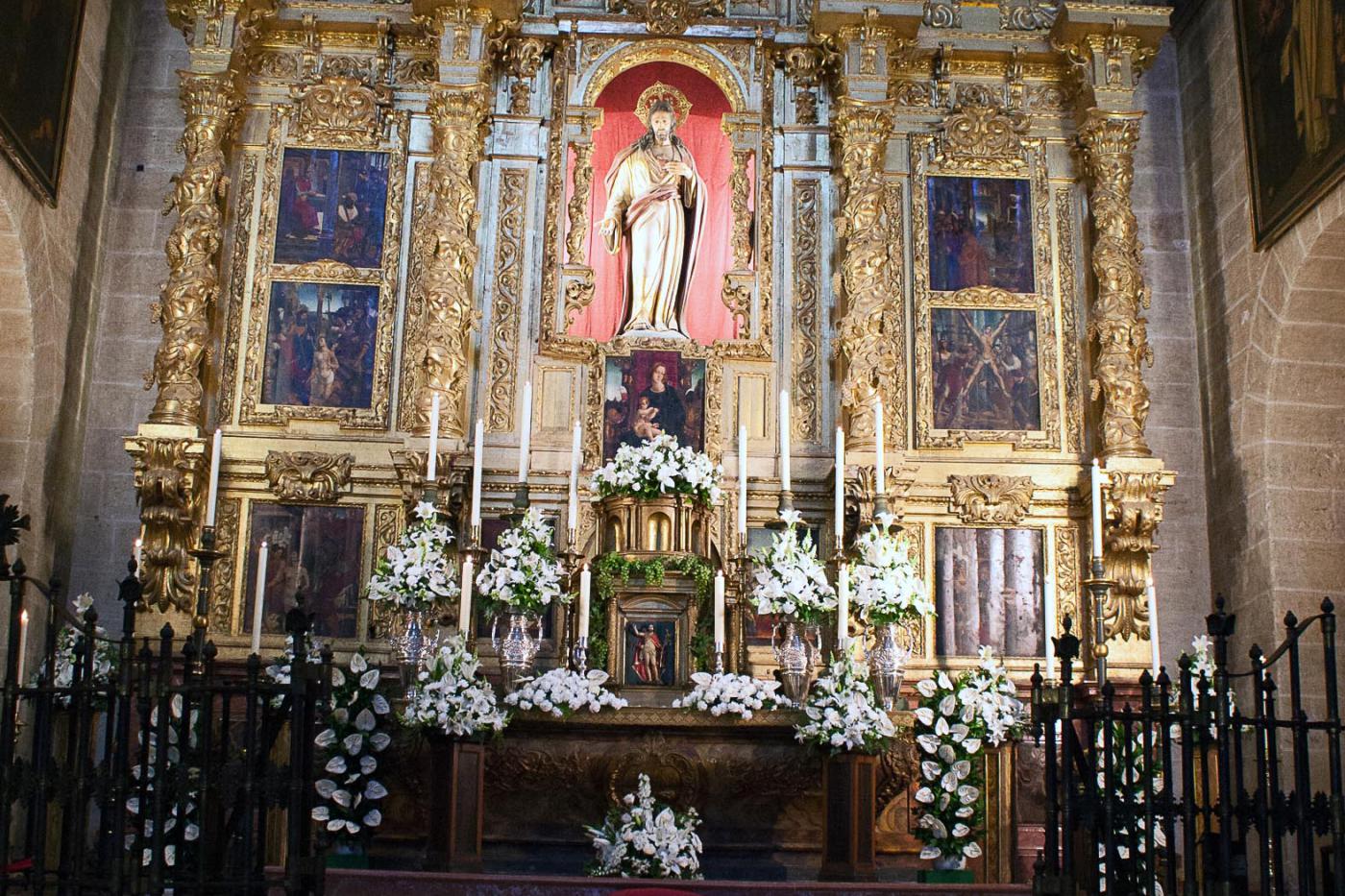 Misa "in Coena Domini" el Jueves Santo, en la Catedral de Málaga // M. ZAMORA