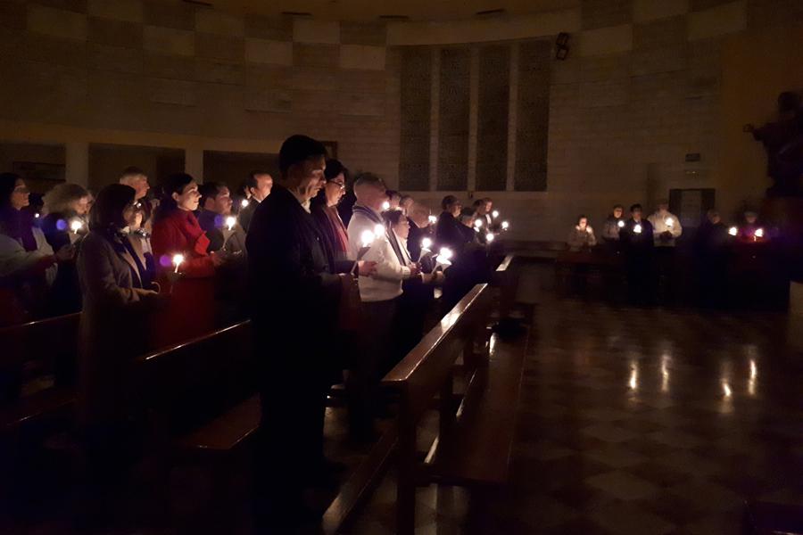 Vigilia Pascual en la parroquia de San Fernando