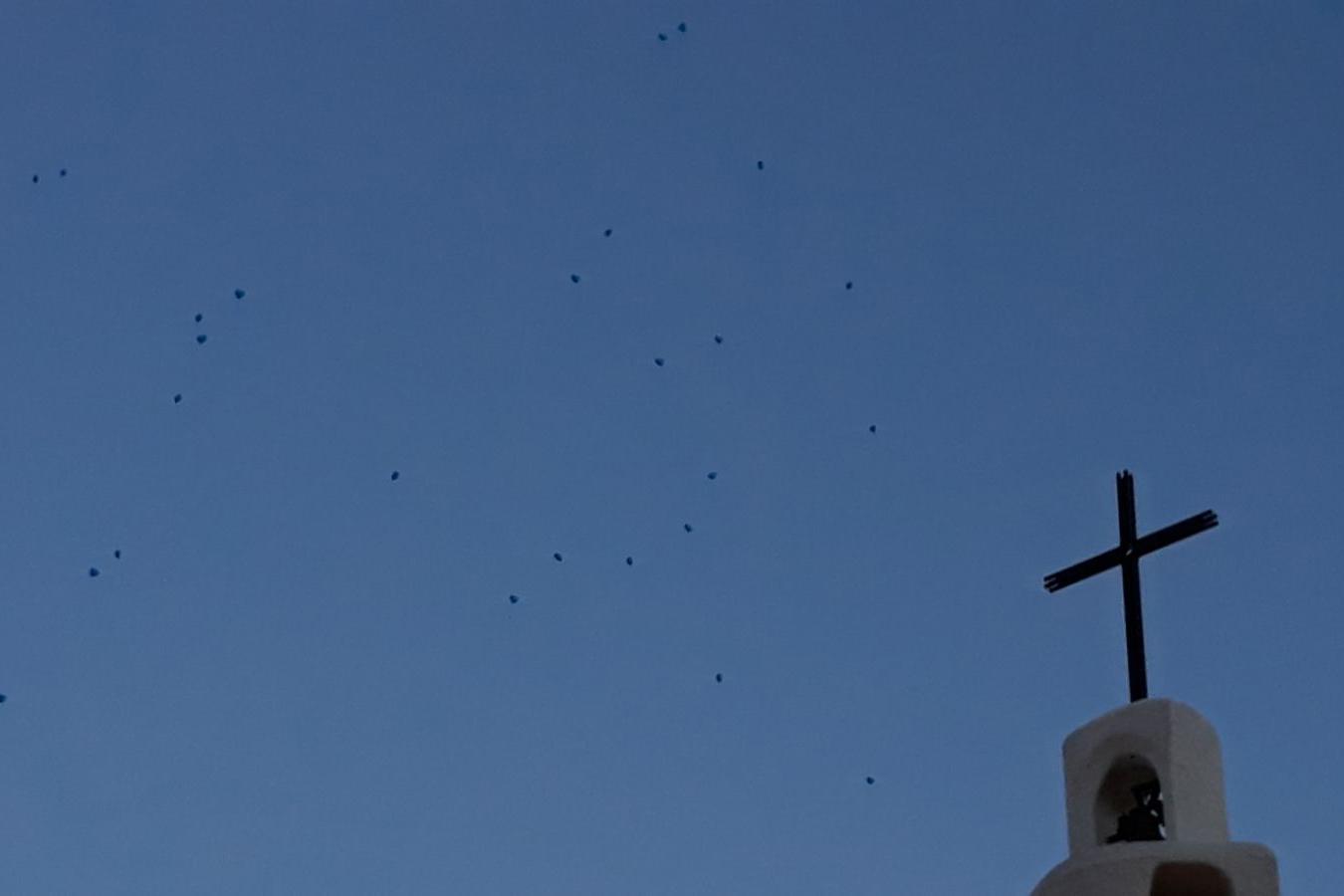 Acto en apoyo de la familia de Antonio Ortega, joven desaparecido en Torremolinos