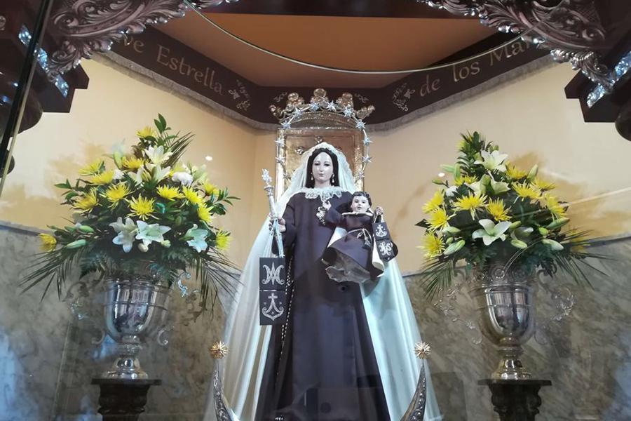 Virgen del Carmen de Los Boliches // S. GALÁN
