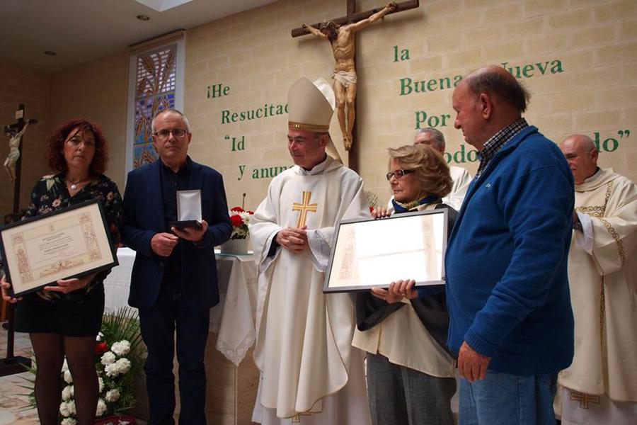 Visita Pastoral del Obispo de Málaga, Jesús Catalá, a la parroquia de El Salvador // J. CANO