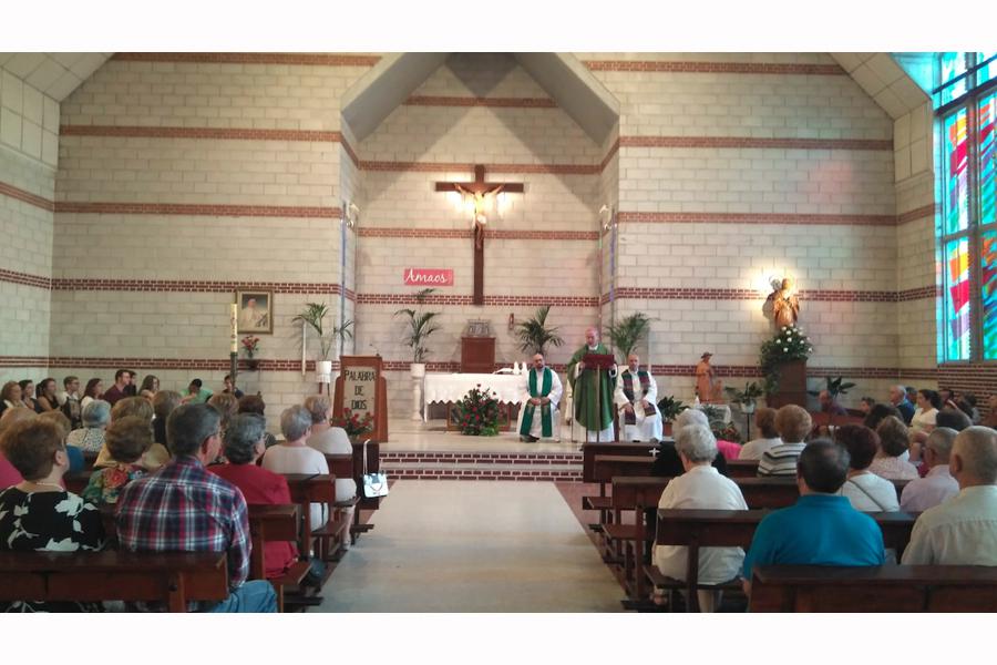 Visita Pastoral en la parroquia Virgen del Camino, en Málaga 