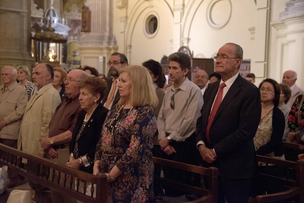 Misa en recuerdo de D. Ángel Herrera Oria en el 50 aniversario de su muerte, en la Catedral de Málaga, el 7 de junio de 2018. F. GRIÑÁN