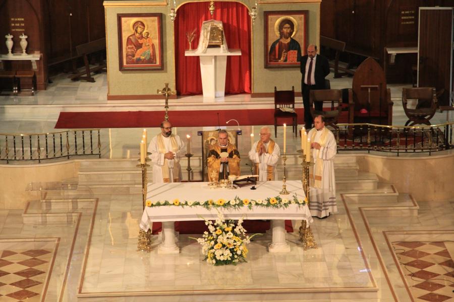 Misa Estacional en la Visita Pastoral a San Patricio. FOTO: A. FERNÁNDEZ