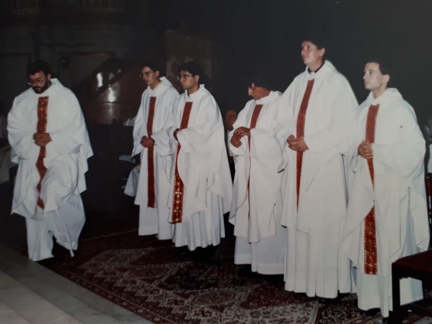 Veinticinco aniversario de ordenación sacerdotal de varios sacerdotes malagueños (Catedral-Málaga)