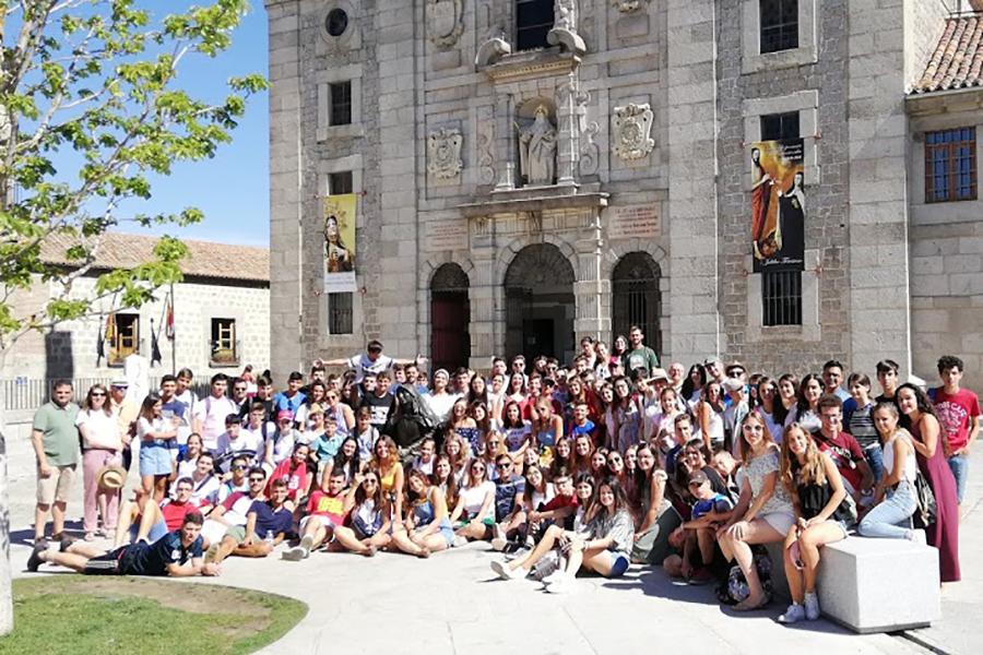 Jóvenes de San Patricio ganan el Jubileo en Ávila