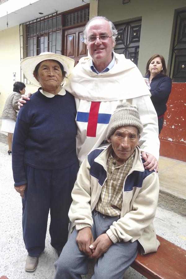 El P. Ángel ha sido misionero en Perú durante 25 años
