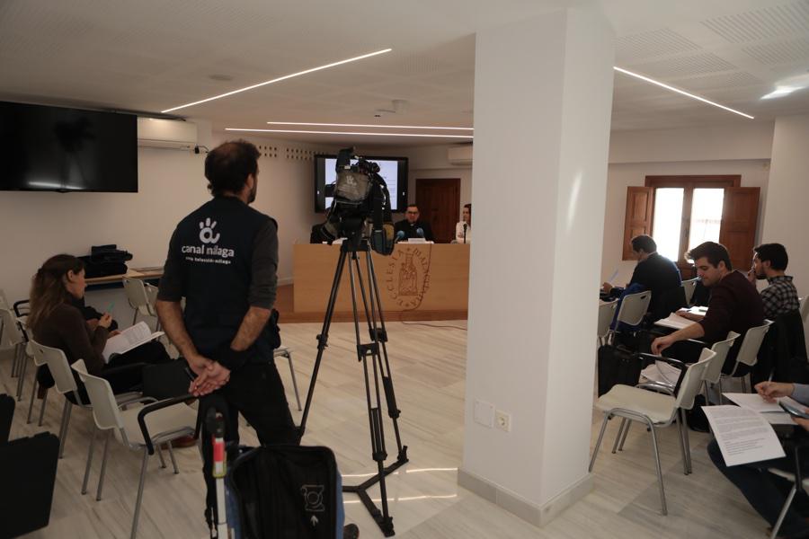 Rueda de prensa de presentación del Día de la Iglesia Diocesana, en noviembre de 2018/S.FENOSA