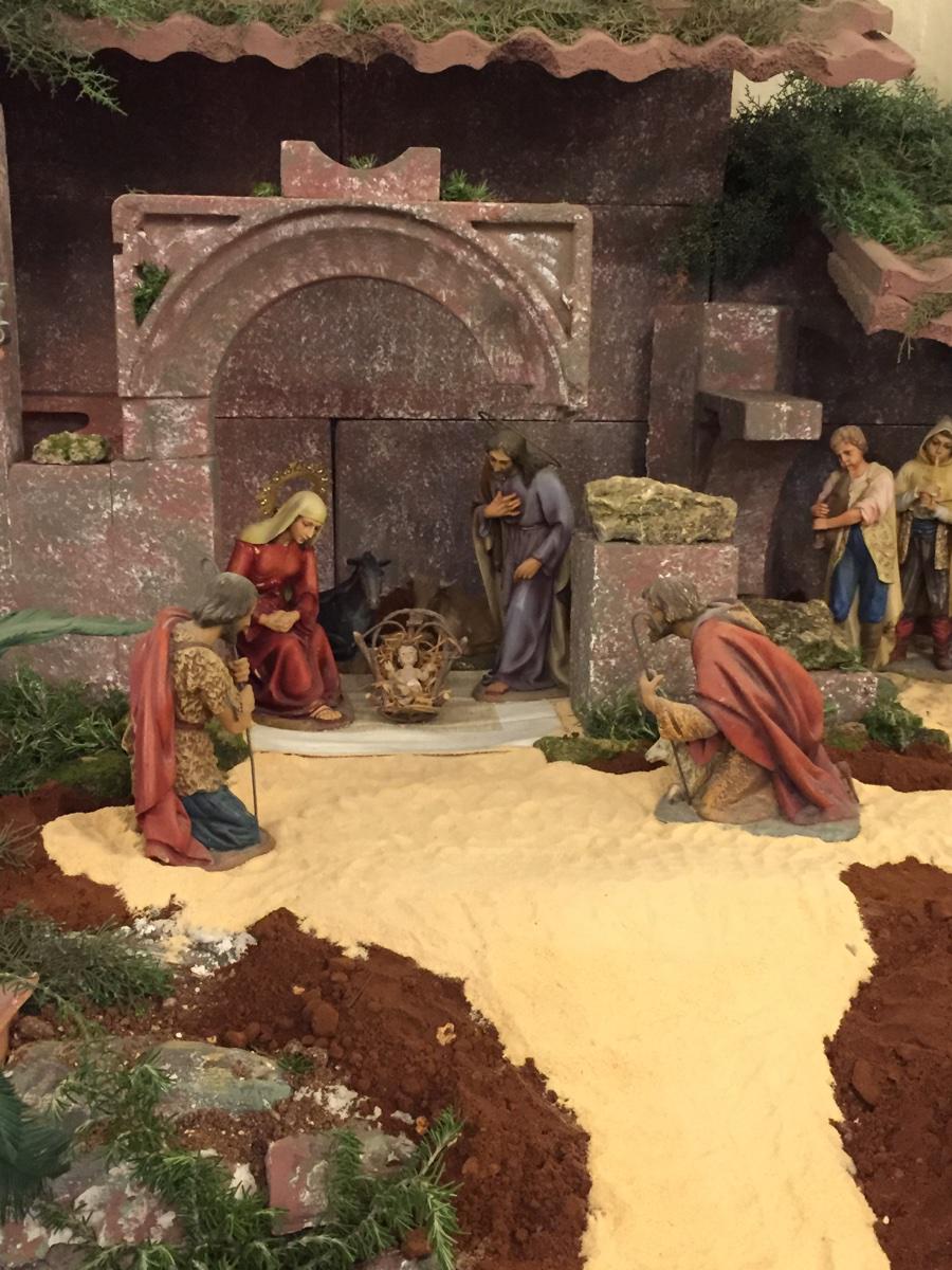 Belén de la parroquia Nuestra Señora de la Oliva, de Mollina