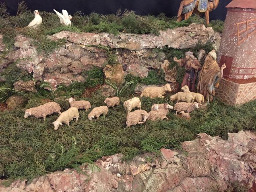 Belén de la parroquia Nuestra Señora de la Oliva, de Mollina