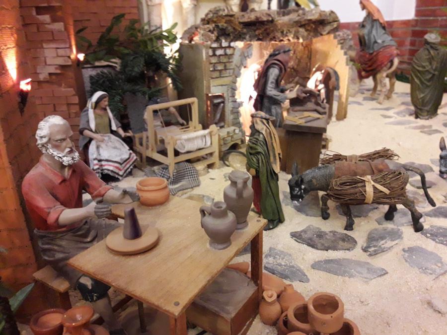 Belén de la parroquia de Santa Ana (Manilva)