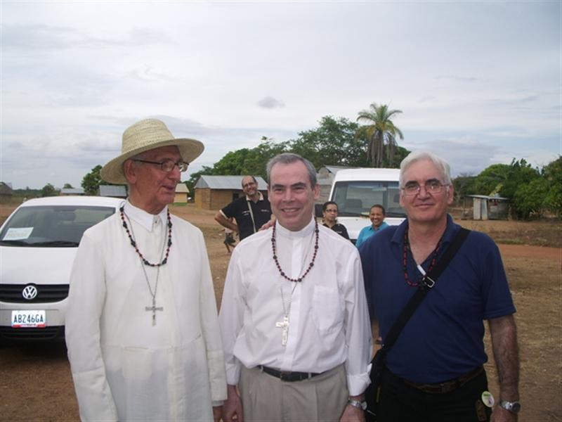 Don Jesús en la comunidad de Ekunay