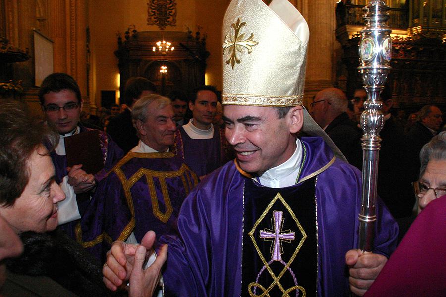 Crónica de la toma de posesión como obispo de Málaga