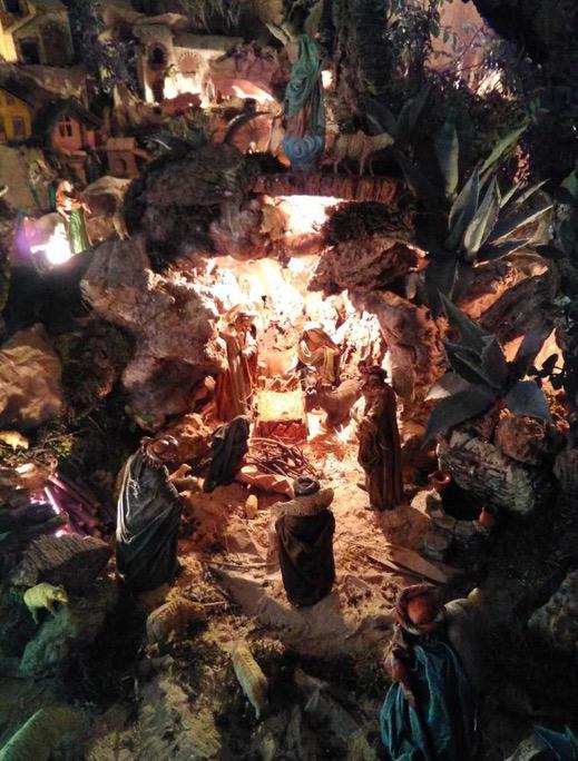 Familia Doña en calle Tajos de Yunquera Málaga