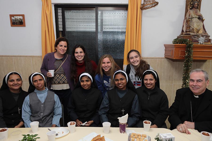 Llegan las hermanas franciscanas clarisas al Cottolengo de Málaga