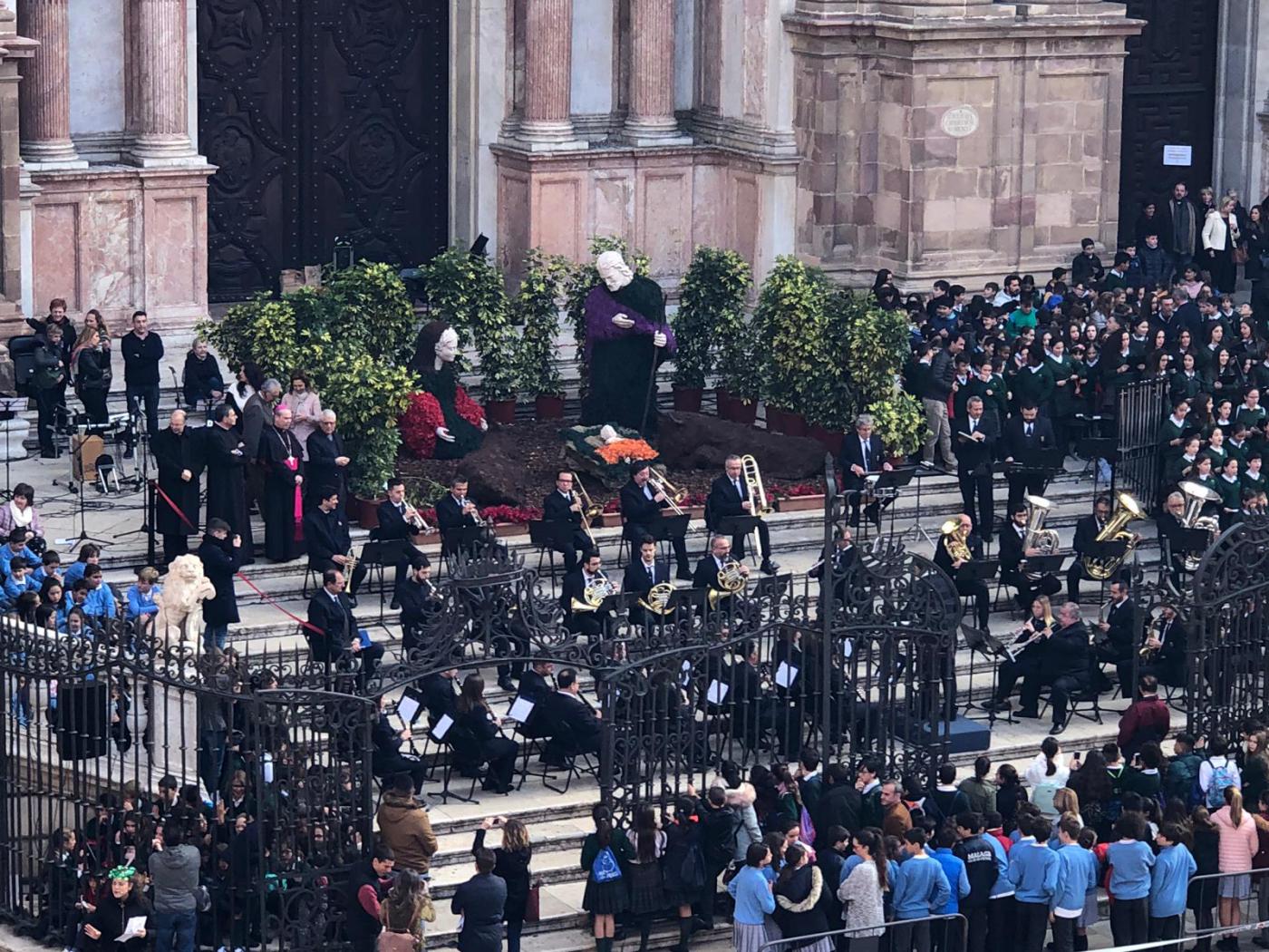 Fundación Victoria cantó al Niño Jesús en la Catedral