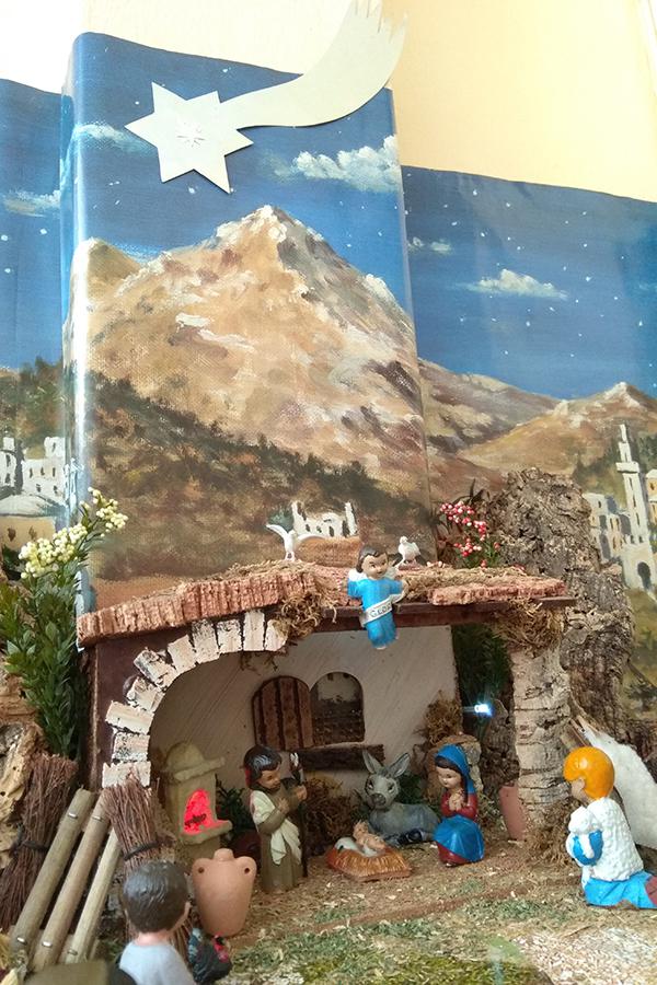 Belén de la familia Ruiz Enríquez, de Málaga