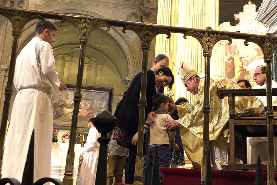 Fiesta de la Sagrada Familia en la Catedral. FOTO: E. LLAMAS