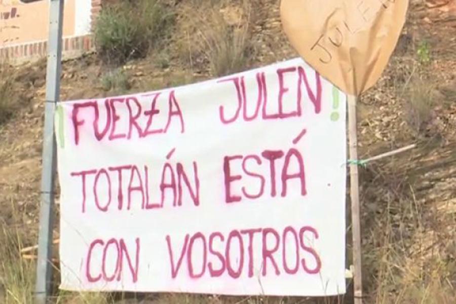 La parroquia de Totalán, entregada al rescate del pequeño Julen