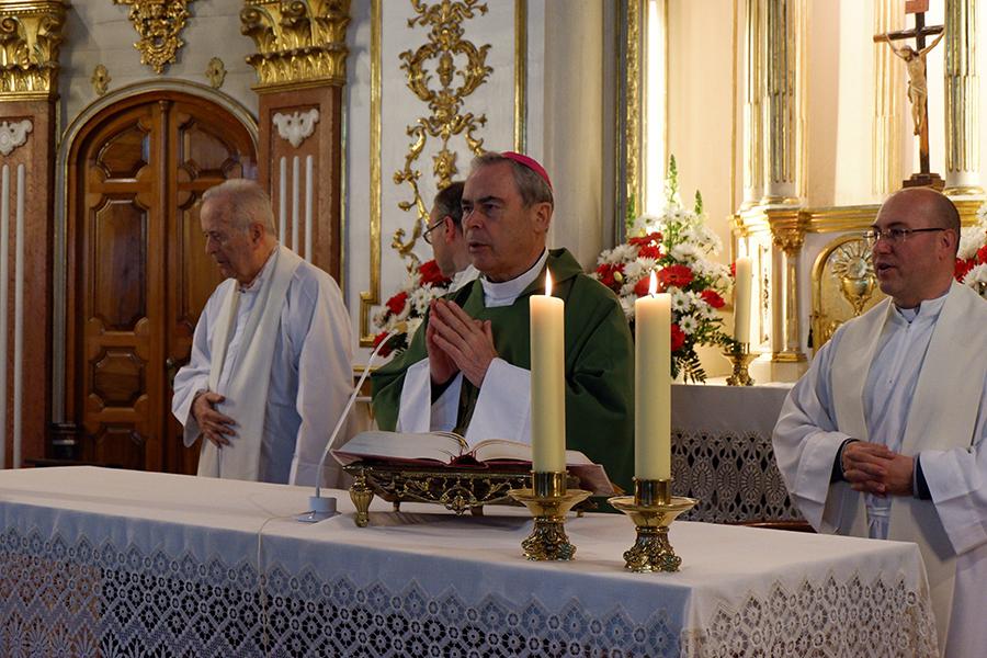 Clausura del Año Jubilar Mercedario en el monasterio de La Merced, en el barrio del Molinillo (Málaga) // A. PÉREZ SÁNCHEZ