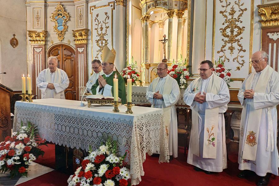 Clausura del Año Jubilar Mercedario en el monasterio de La Merced, en el barrio del Molinillo (Málaga) // A. PÉREZ SÁNCHEZ