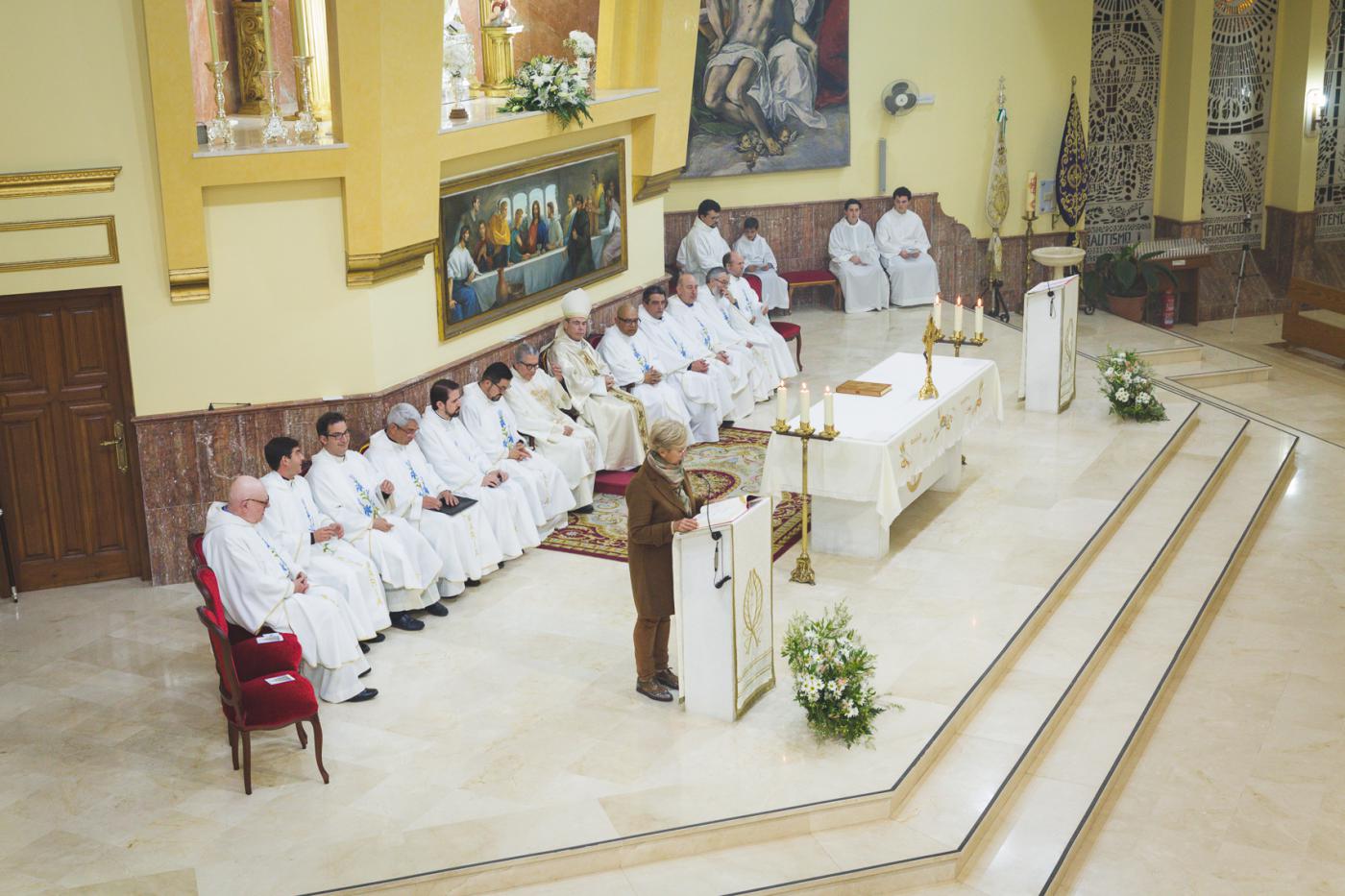 Apertura de la visita pastoral al arciprestazgo de Marbella Estepona en la parroquia del Carmen de Estepona. FOTO: A. SEDEÑO