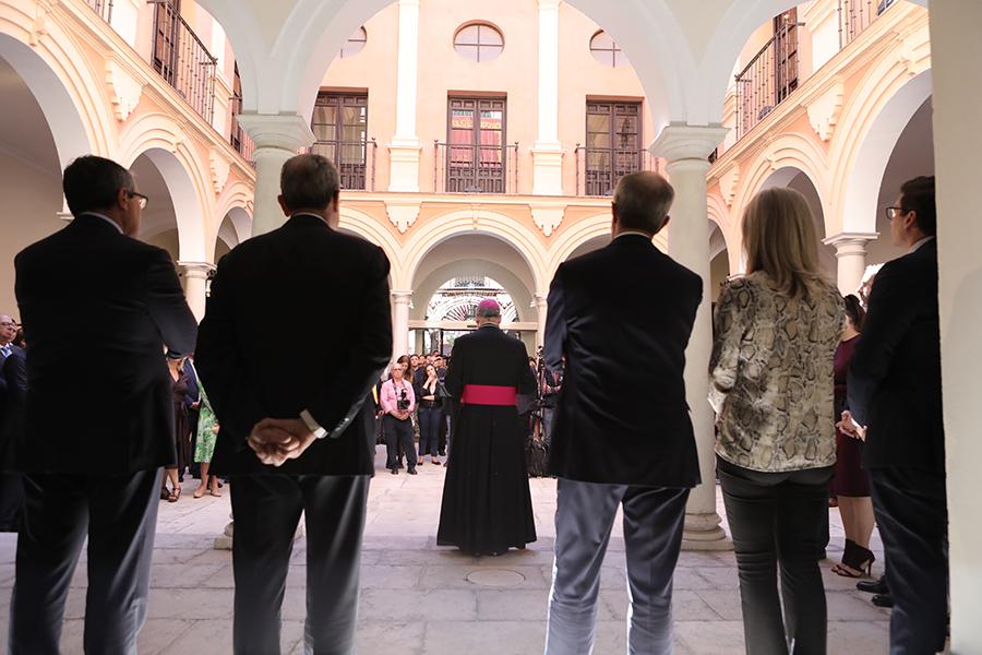 Intervención del Obispo de Málaga en la inauguración de la exposición “Pedro de Mena. Granatensis malacae” // S. FENOSA