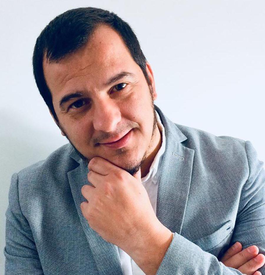 Jesús Cortes, autor de la obra "La Pasión de María"