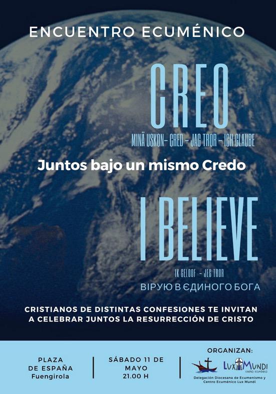 Cartel de la iniciativa ecuménica