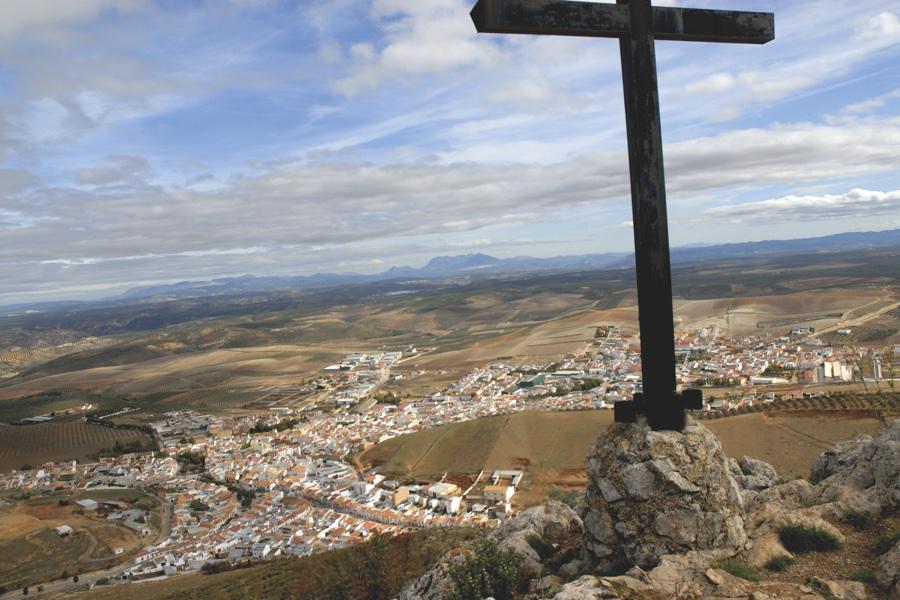 Panorámica de Alameda desde el mirador de la Camorra // www.rutadeltempranillo.es