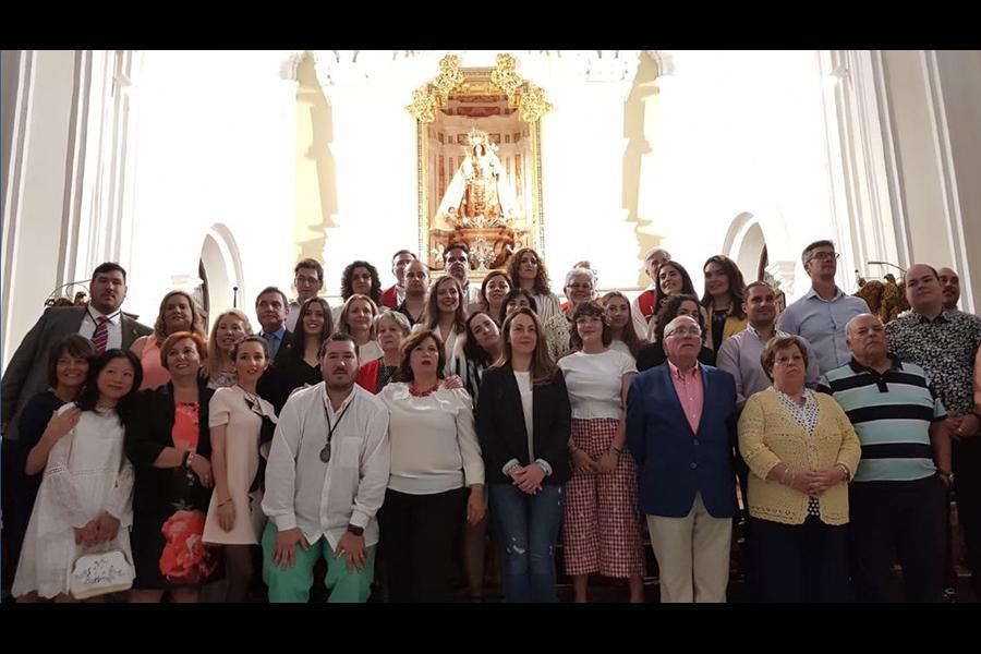Confirmaciones en la parroquia de Nuestra Señora del Carmen, en Málaga