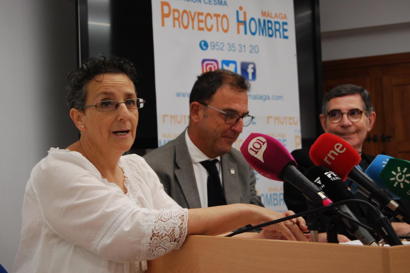 Rueda de prensa de la presentación de la memoria de Proyecto Hombre 2018