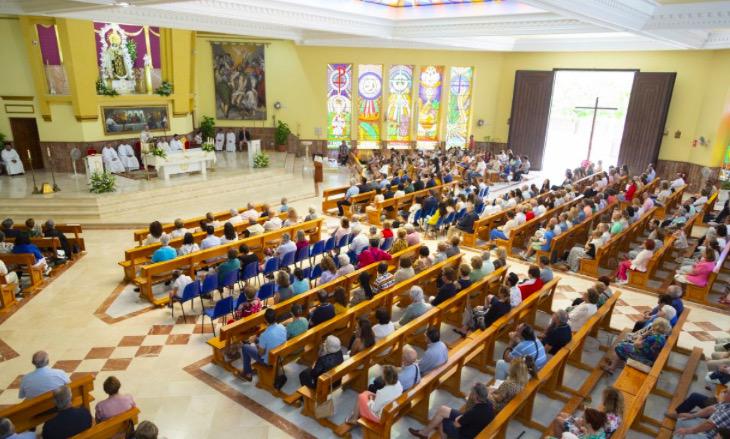 El Carmen de Estepona recibió la visita del Obispo