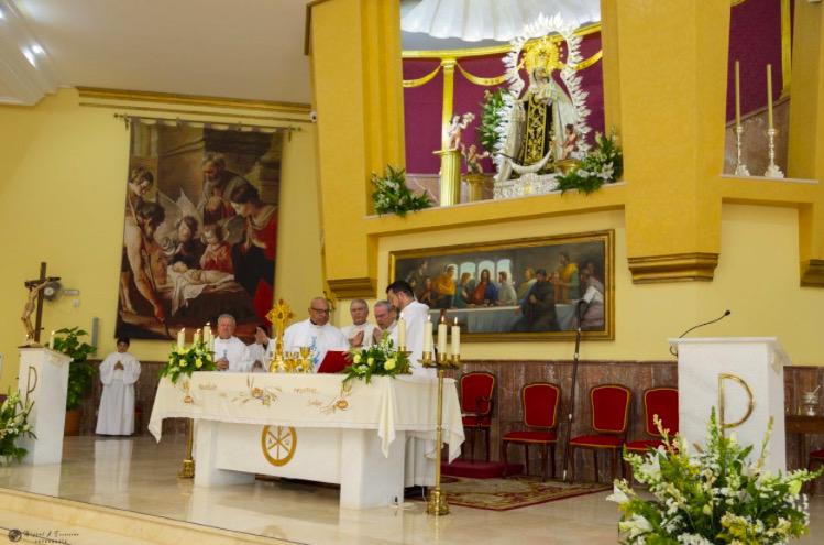 Visita Pastoral de D. Jesús Catalá a la parroquia del Carmen de Estepona