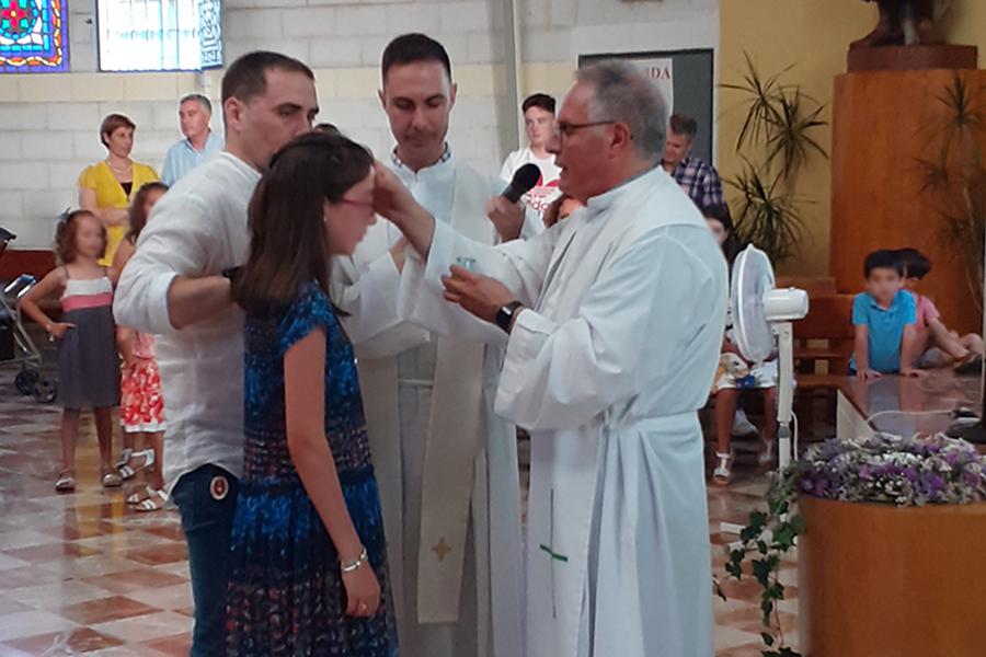 Confirmaciones en la parroquia de San Fernando 