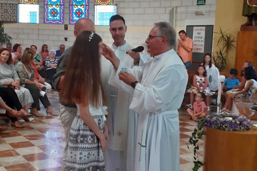 Confirmaciones en la parroquia de San Fernando 