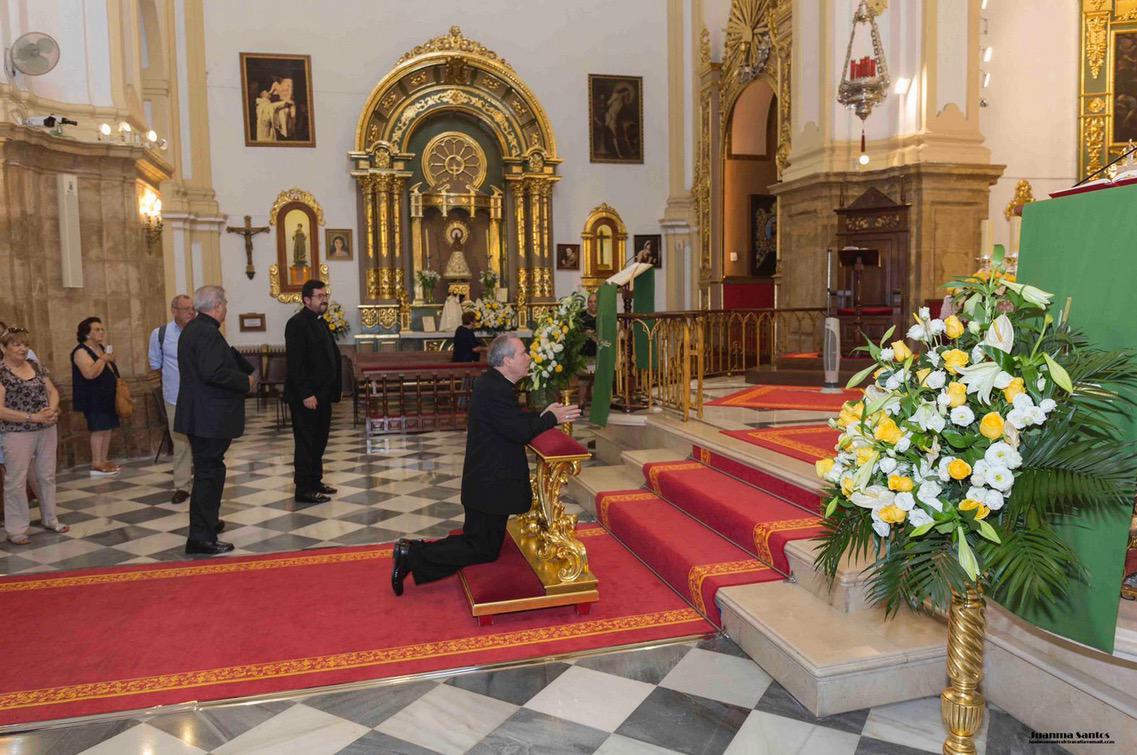 Visita pastoral a la parroquia de La Encarnación de Marbella, el 30 de junio de 2019