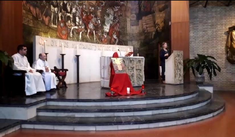 El icono profanado de Siria fue venerado en la parroquia Santa Rosa de Lima