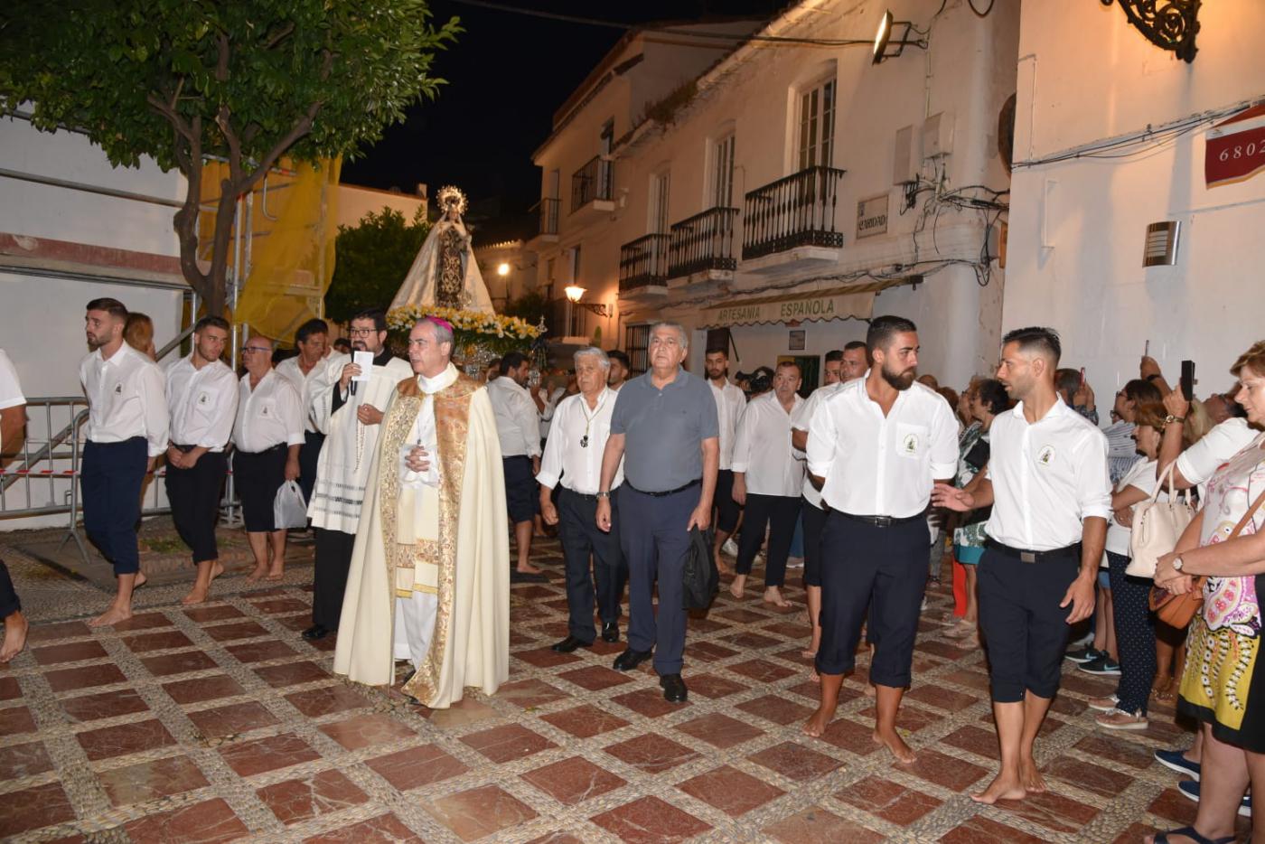 Rosario de la Aurora de la Virgen del Carmen de Marbella, el 16 de julio de 2019