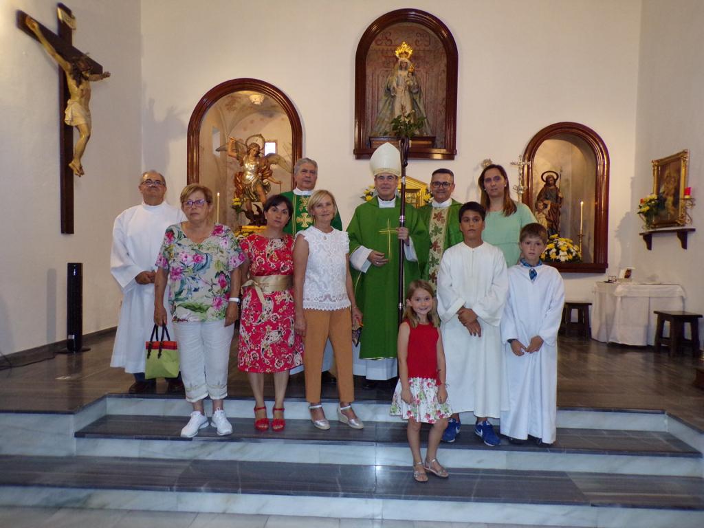 Visita pastoral a la parroquia de San Miguel, de Istán
