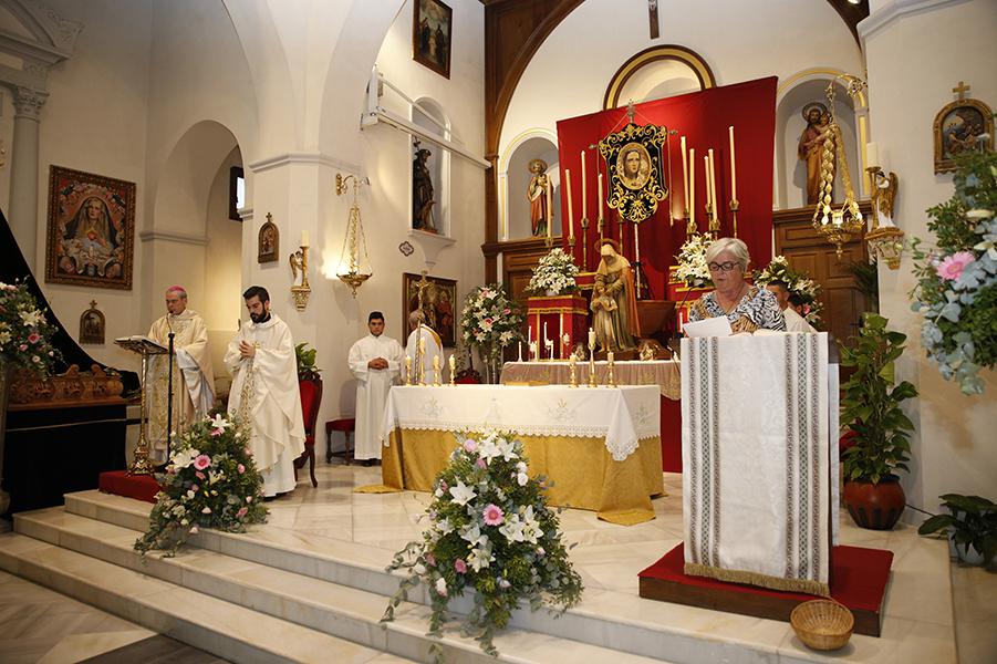 Eucaristía dedicada a Nuestra Señora de los Dolores en Algarrobo // Y. MARTÍN