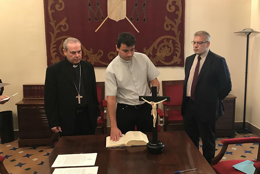 Jura y profesión de fe para los tribunales de Sor María del Socrro Astorga y Laura Aguirre