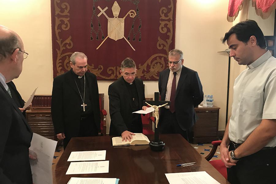 Jura y profesión de fe para los tribunales de Sor María del Socrro Astorga y Laura Aguirre